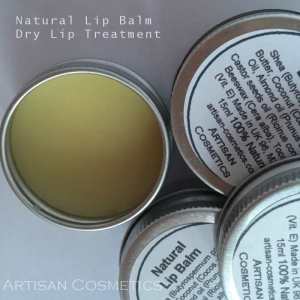 Natural Lip Balm | Handmade | Dry Lip Treatment - Artisan Cosmetics